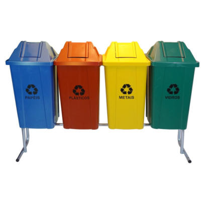 Conjuntos Para Coleta Seletiva Quadradas – JSN
